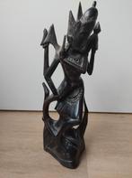 Houten Hindoe God Beeld, Beschadigd, Ophalen of Verzenden