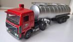 Tekno Volvo F12 Turbo 4x2 met tankoplegger Gentenaar, 1/50, Ophalen of Verzenden, Bus of Vrachtwagen, Tekno