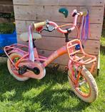 Loekie meisjesfiets 12 inch incl zijwieltjes, Ophalen, Gebruikt, Minder dan 16 inch, Zijwieltjes