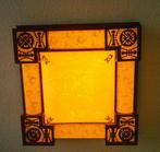 Chinese plafondlamp 4 stuks, 55x55cm, Ophalen, Hout