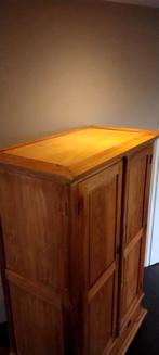 Eiken computerkast., Ophalen, Gebruikt, 70 tot 120 cm, 40 tot 80 cm