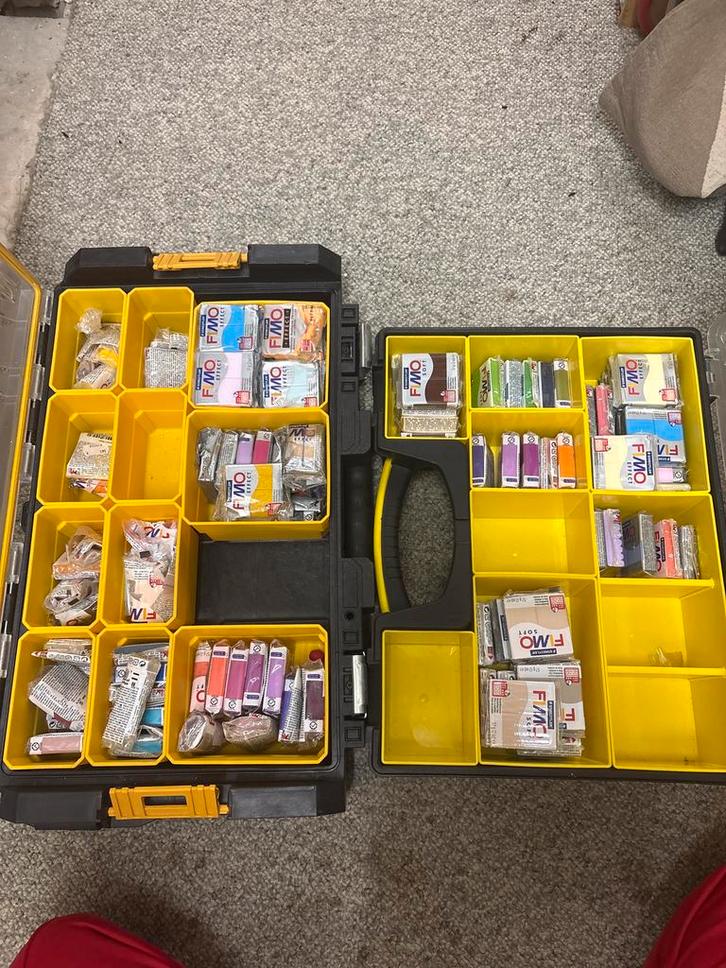 Fimo Klei - Diverse Kleuren en Soorten, Hobby en Vrije tijd, Knutselen, Gebruikt, Ophalen