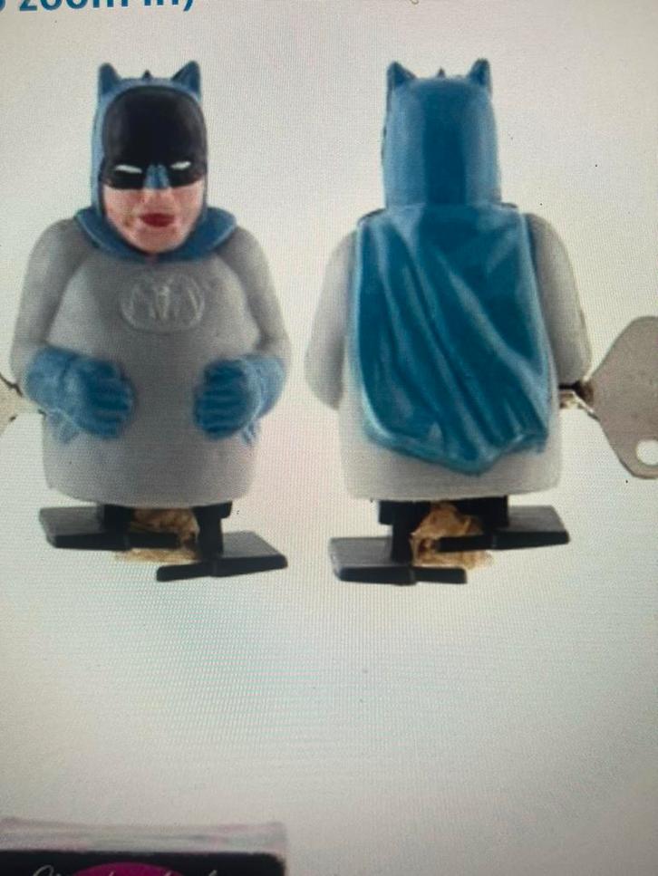 Batman poppetjes opwindbaar gezocht, Antiek en Kunst, Antiek | Speelgoed, Ophalen of Verzenden