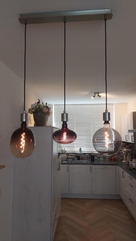Eetkamer hanglamp, Huis en Inrichting, Lampen | Vloerlampen, Gebruikt, Ophalen