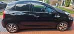 Kia Picanto 1.0 Cvvt 5-DRS 2015 Zwart 1e eigenaar, Auto's, Zwart, Origineel Nederlands, 24 km/l, Particulier