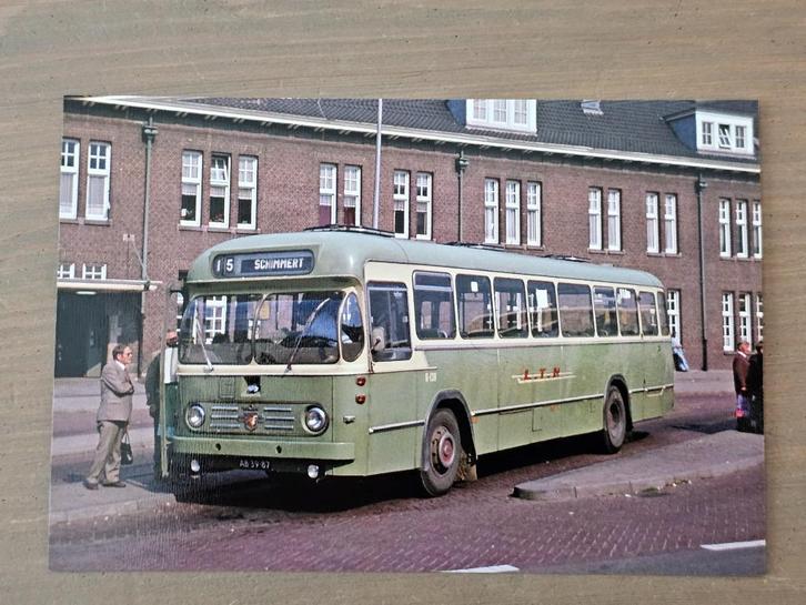 Foto BUS LTM Heerlen 6-138 Maastricht, Verzamelen, Spoorwegen en Tramwegen, Gebruikt, Bus of Metro, Overige typen, Verzenden
