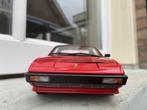 1:18 Ferrari Mondial 8 rood 1982 Hotwheels Elite / JJTOP, Ophalen of Verzenden, Zo goed als nieuw, Auto, Hot Wheels