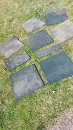 GRATIS - Rubberen tegels. Speeltegels, Tuin en Terras, Tegels en Klinkers, Ophalen, Gebruikt, Overige typen, Rubber
