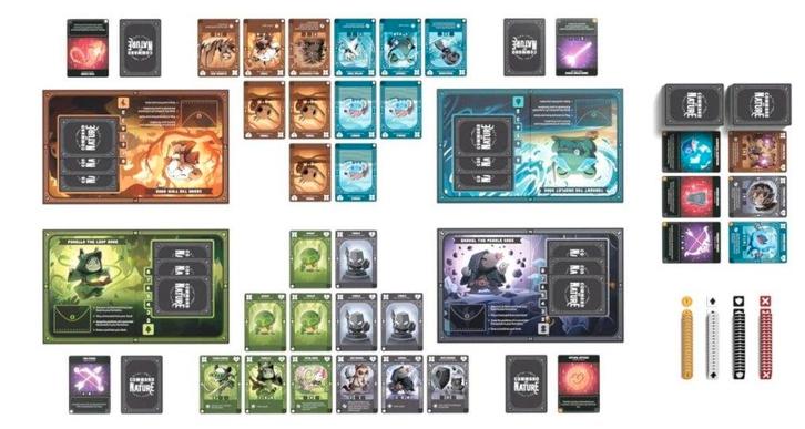 Command of Nature (bordspel), Hobby en Vrije tijd, Gezelschapsspellen | Bordspellen, Zo goed als nieuw, Een of twee spelers, Drie of vier spelers