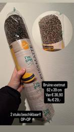 Nieuwe Jemako Voetmat - Bruin 62x39cm, Tuin en Terras, Deurmatten, Binnen, Verzenden, Nylon, Nieuw