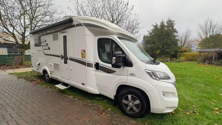 Camper Hymer T698CL Norway Line Automaat, Caravans en Kamperen, Campers, Particulier, tot en met 4, Half-integraal, Hymer, Fiat