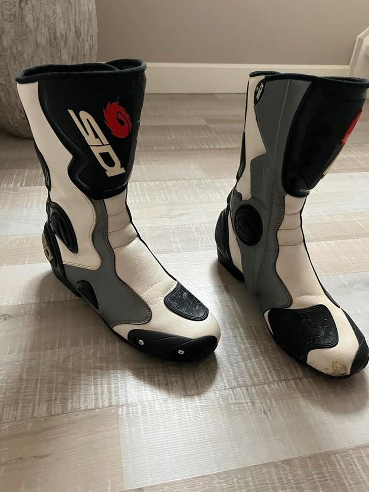 Sidi Motorlaarzen Maat 48 (vallen als 46), Motoren, Kleding | Motorhelmen, Heren, Overige typen, XL, Overige merken, Tweedehands