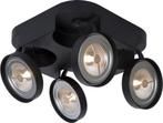 6 stuks Lucide Versum AR111 - 6x Nieuw in doos 4 + 1 spot, Huis en Inrichting, Lampen | Spots, Ophalen, Metaal of Aluminium, Nieuw