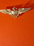 US NAVY PILOT WINGS 7X2 CM, Ophalen of Verzenden, Gebruikt