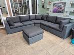 Luxe loungeset, Tuin en Terras, Tuinsets en Loungesets, Ophalen, Zo goed als nieuw, Wicker, Hocker