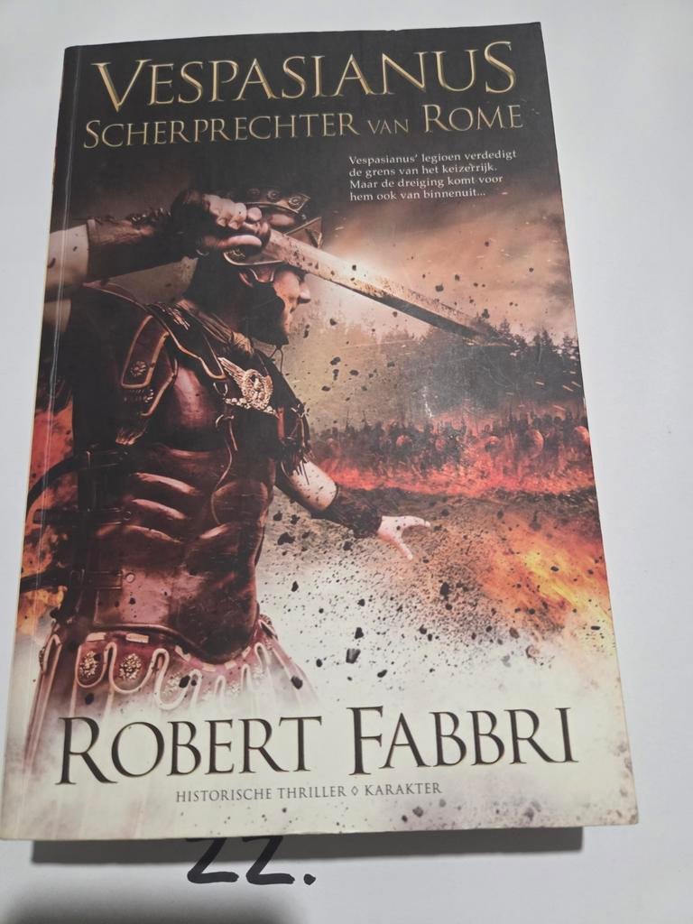 Vespasianus Scherprechter van Rome - Robert Fabbri, Boeken, Ophalen of Verzenden