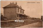 Ansichtkaart - Briefkaart Trein Station Voorthuizen 1915, Verzamelen, Ophalen of Verzenden, Voor 1920, Gelopen, Gelderland