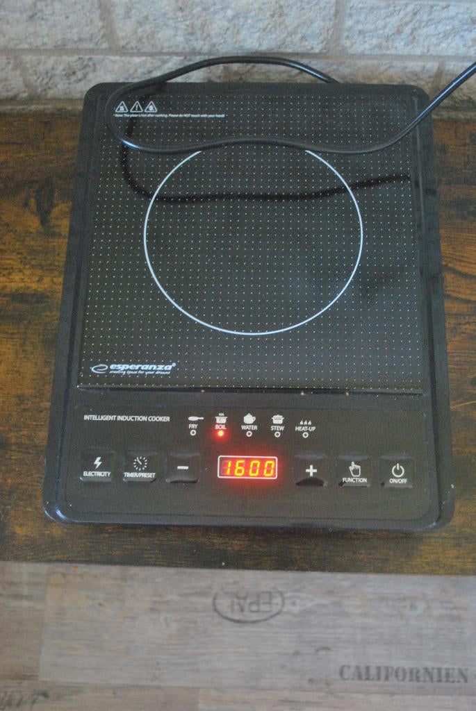 Rommelsbacher THL 1597 hobs Blanco Encimera Hornillo eléctrico / Placa eléctrica 1 zona(s