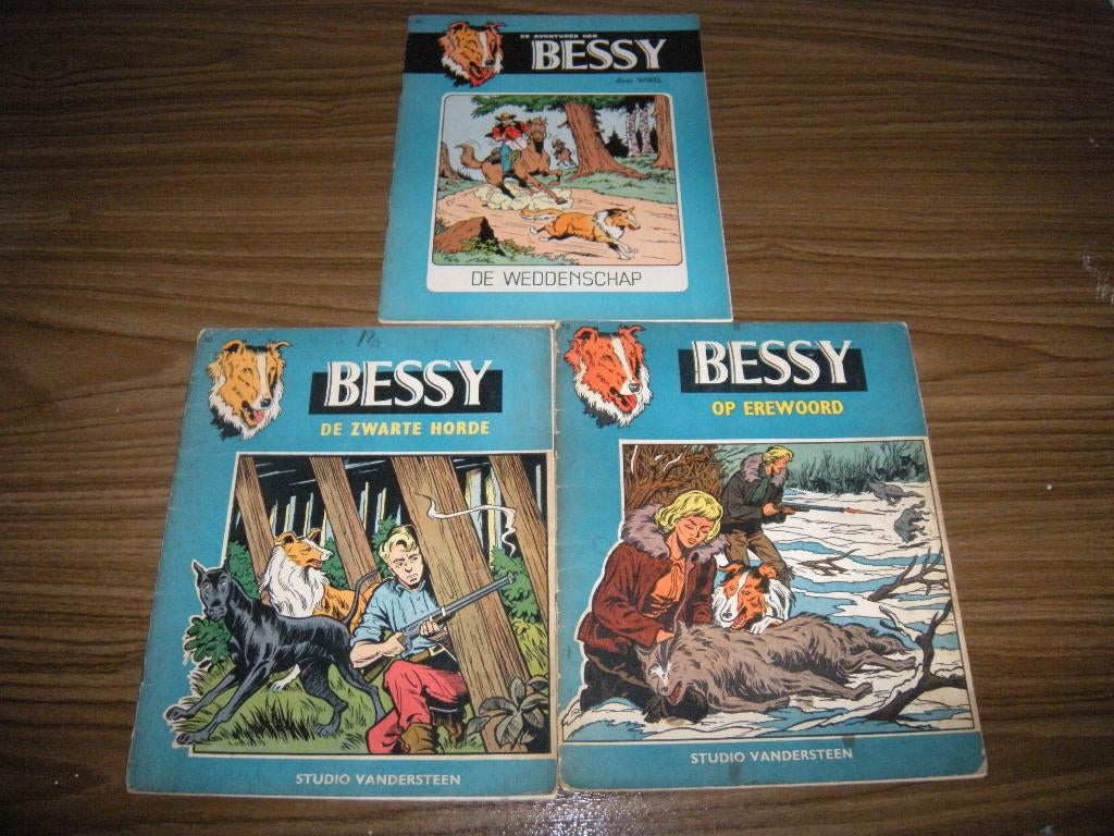 Bessy 3 delen SC [oude uitgave], Boeken, Meerdere stripboeken, Ophalen of Verzenden, Gelezen