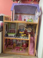 Groot Kidkraft Poppenhuis met Meubeltjes, Kinderen en Baby's, Speelgoed | Poppenhuizen, Ophalen, Gebruikt, Poppenhuis