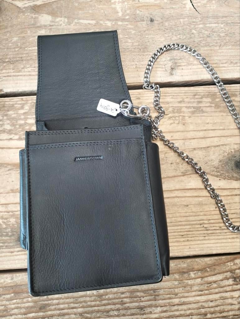 Leren beurs tas zwart, Overige merken, Zwart, Nieuw, Ophalen of Verzenden