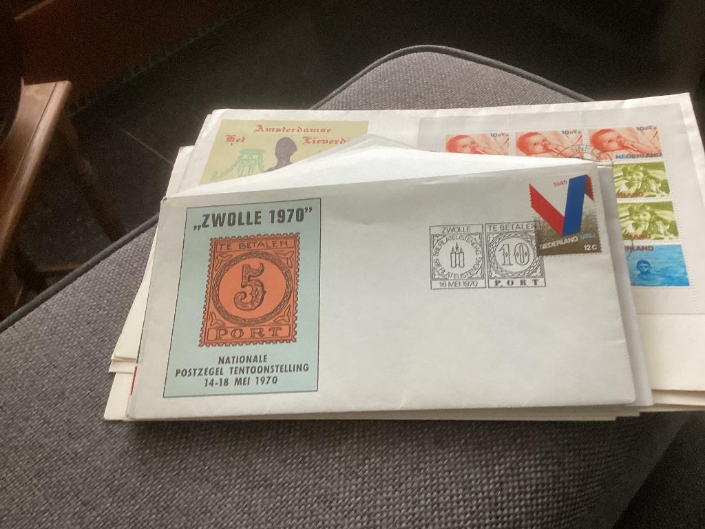 No1400 Zwolle 10-5-1970 Heb van Nederland jaargangen fdc, Ophalen, Onbeschreven, Nederland