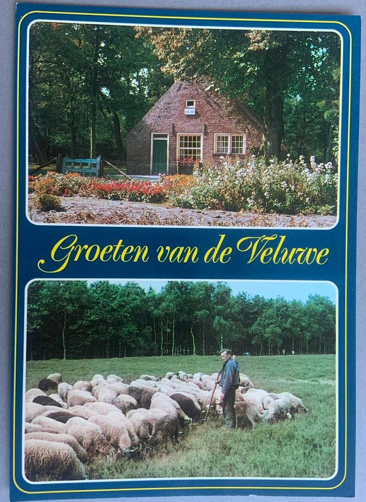 Groeten van de Veluwe, Ophalen of Verzenden, Ongelopen, Gelderland