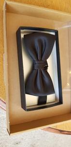 Vlinderstrik  zwart 12cm, Ophalen of Verzenden, Zo goed als nieuw, Zwart, Effen