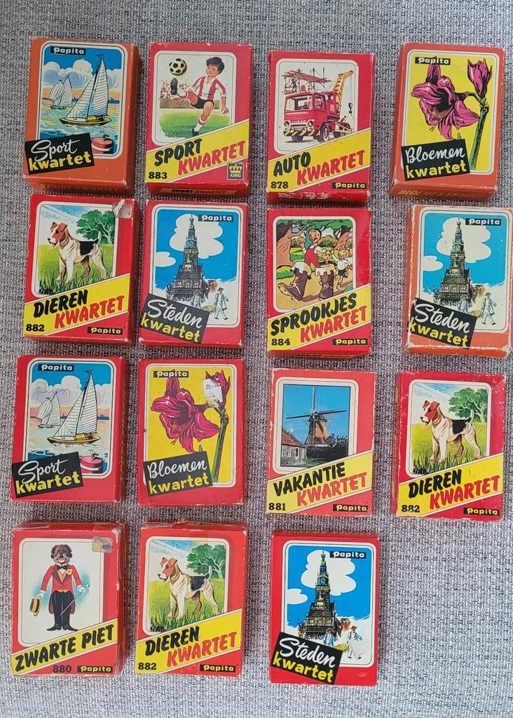 Kwartetten uit diverse decennia - Papita, King, Selecta, Ophalen of Verzenden, Gebruikt, Kwartet(ten)