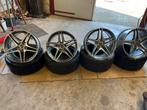 Mercedes originele c63 breedset 19 inch, Ophalen, 19 inch, Zomerbanden, Velg(en)