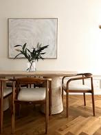 Sklum stenen eettafel ovaal beige 220cm x 100cm, Huis en Inrichting, Tafels | Eettafels, Ophalen, Overige materialen, 100 tot 150 cm