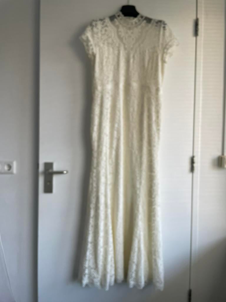 Rosemunde kanten jurk. Maat 42/44, Kleding | Dames, Galajurk, Zwart, Maat 42/44 (L), Ophalen of Verzenden