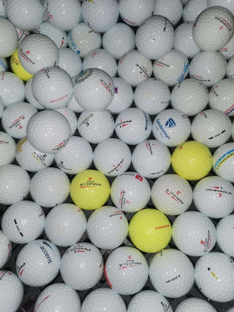 Pinnacle gold golfballen 100 stuks AAAA kwaliteit, Ophalen of Verzenden, Bal(len)