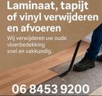 Laminaat en Vloerbedekking Verwijderen en Afvoeren, Ophalen, Overige materialen, Nieuw, Minder dan 50 cm
