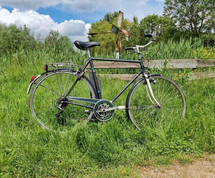 Koga Miyata herenfiets oldtimer opknapper kleur antraciet, Fietsen en Brommers, Fietsen | Oldtimers, 55 tot 59 cm, Jaren '60 of nieuwer