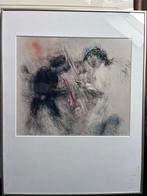 Piet Klaasse Twee ingelijste reproducties met Miles Davis, Ophalen of Verzenden