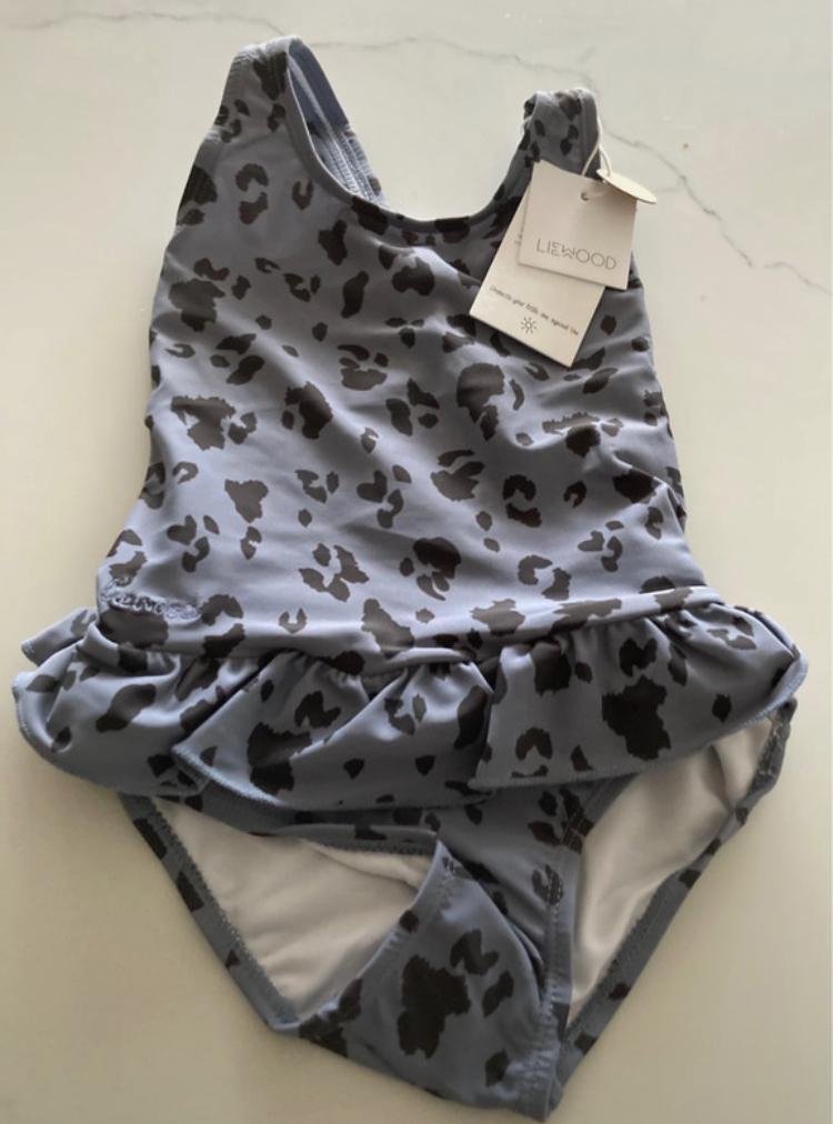 Liewood Badpak Panterprint Maat 104/110 Nieuw met kaartje, Kinderen en Baby's, Kinderkleding | Kinder-zwemkleding, Meisje, Ilewap
