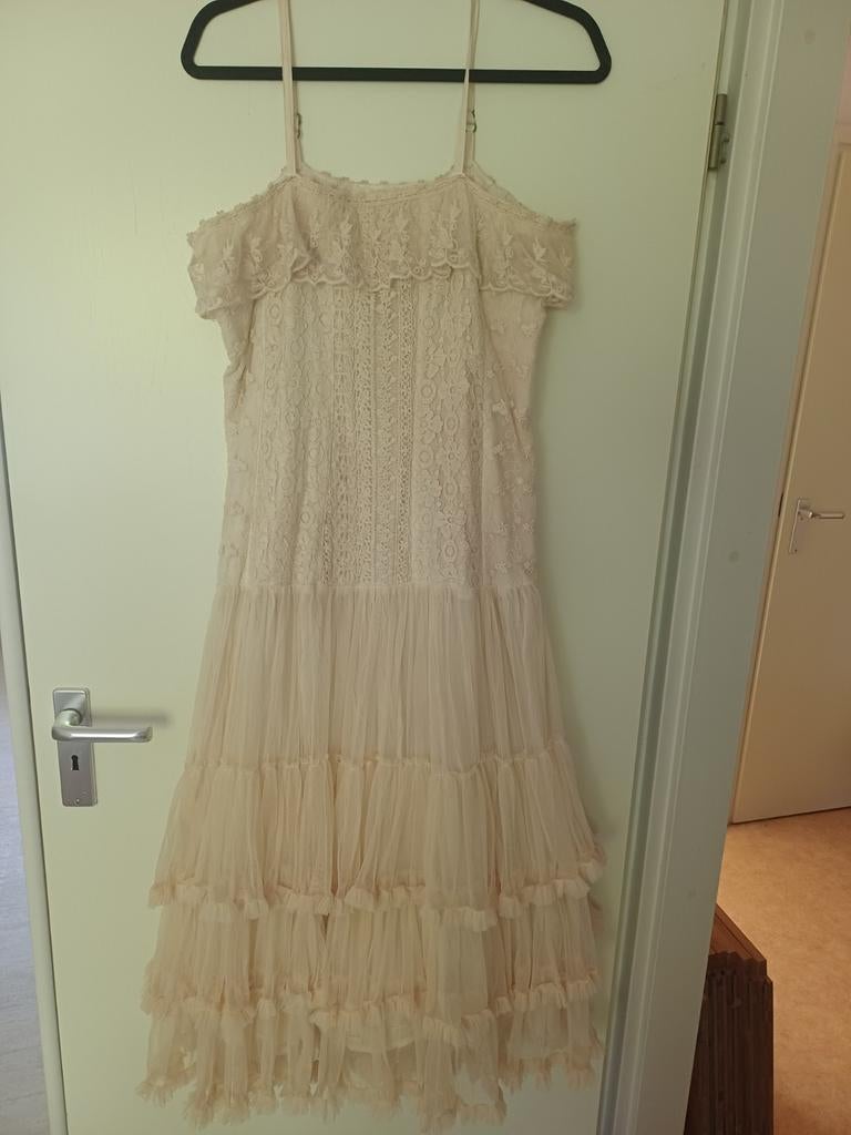 Zomerjurk jurk JDL als nieuw mt 40/42, Kleding | Dames, Ophalen of Verzenden, Zo goed als nieuw, Maat 38/40 (M), Onder de knie