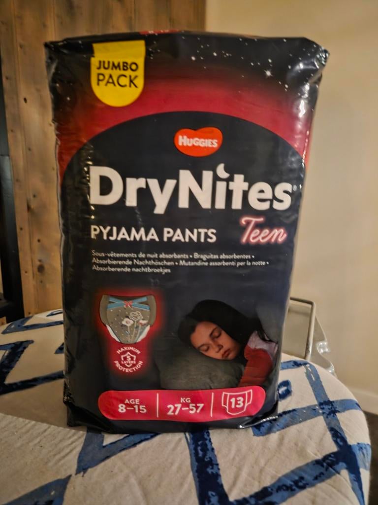 Huggies DryNites Pyjama Pants Teen 8-15 jaar, Ophalen of Verzenden, Nieuw, Jongetje of Meisje