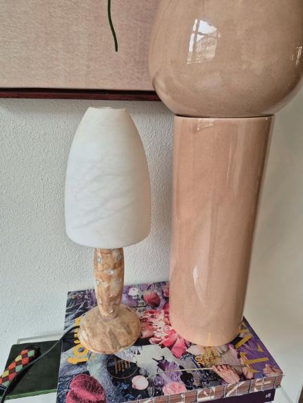 Vintage Mushroom lamp, Ophalen of Verzenden, Zo goed als nieuw, Overige materialen, Minder dan 50 cm