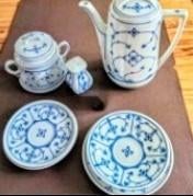 Verschillende Saks serviesstukken, Gebruikt, Overige typen, Ophalen of Verzenden, Overige stijlen