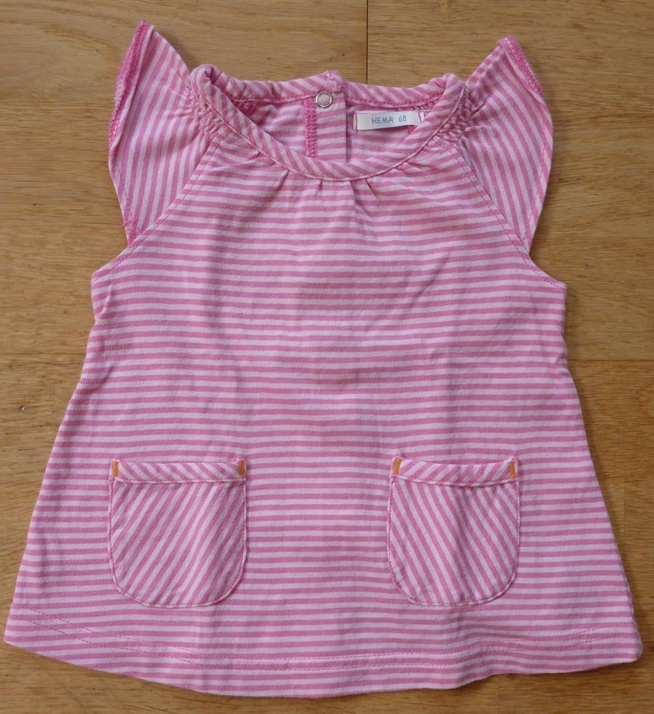 NIEUW Roze babyjurkje, Ophalen of Verzenden, Zo goed als nieuw, Meisje, Jurkje of Rokje