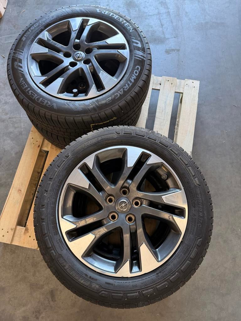 Irmscher Velgen met goede banden 215/60/17 C, Banden en Velgen, 17 inch, Ophalen of Verzenden, Zomerbanden