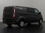 Ford Transit Custom Automaat Lang Dubbele Cabine Limited | 2, Auto's, Bestelauto's, Stof, Gebruikt, Zwart, 4 cilinders