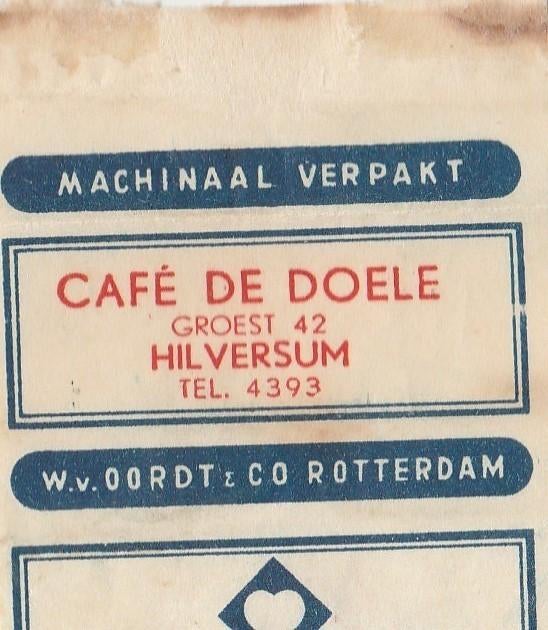 De Doele Groest Hilversum - tel. 4393, Ophalen of Verzenden