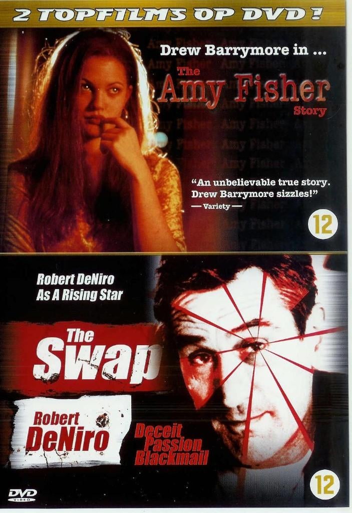 The Amy Fisher Story + The Swap - Robert de Niro, Vanaf 12 jaar, Ophalen of Verzenden, Zo goed als nieuw, Actie