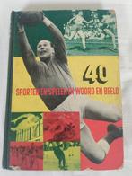 40 Sporten en spelen in woord en beeld Blue Band, Ophalen of Verzenden, Zo goed als nieuw, Overige sporten