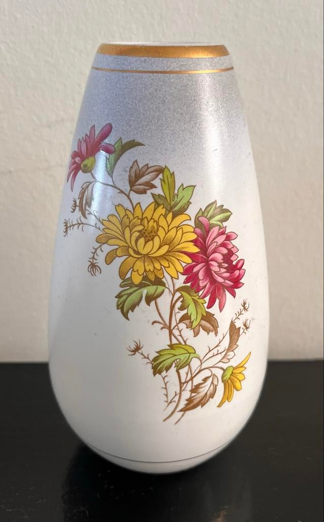 Bloemen vaasje Gouda Holland 17 cm, Ophalen of Verzenden