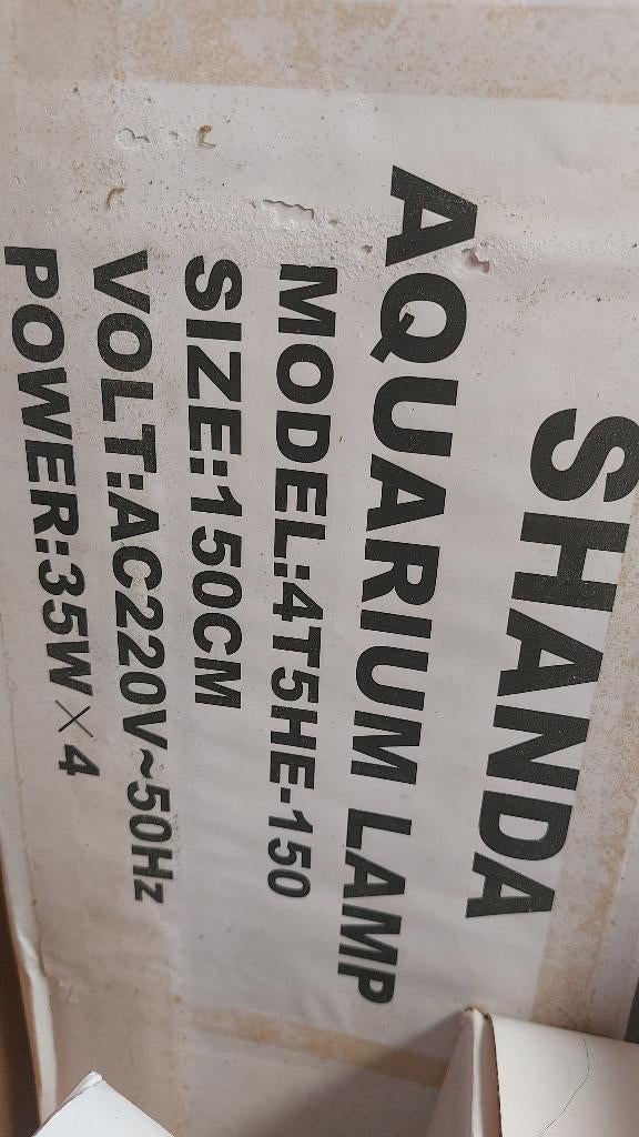 Nieuwe aqarium armatuur plus lampen 150 cm, Dieren en Toebehoren, Ophalen, Nieuw, Verlichting of Verwarming