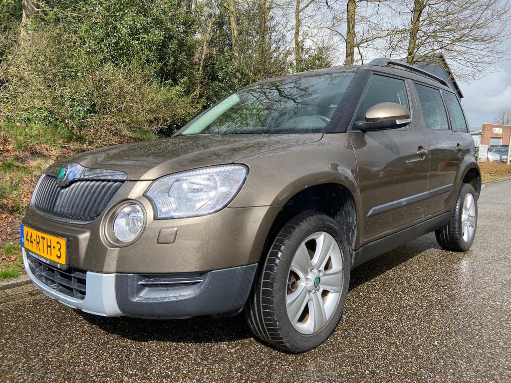 Skoda Yeti 2.0 TDI Tour 4x4, BJ`2011, EXPORTPRIJS !, Auto's, Skoda, Euro 5, Stof, Gebruikt, 4 cilinders